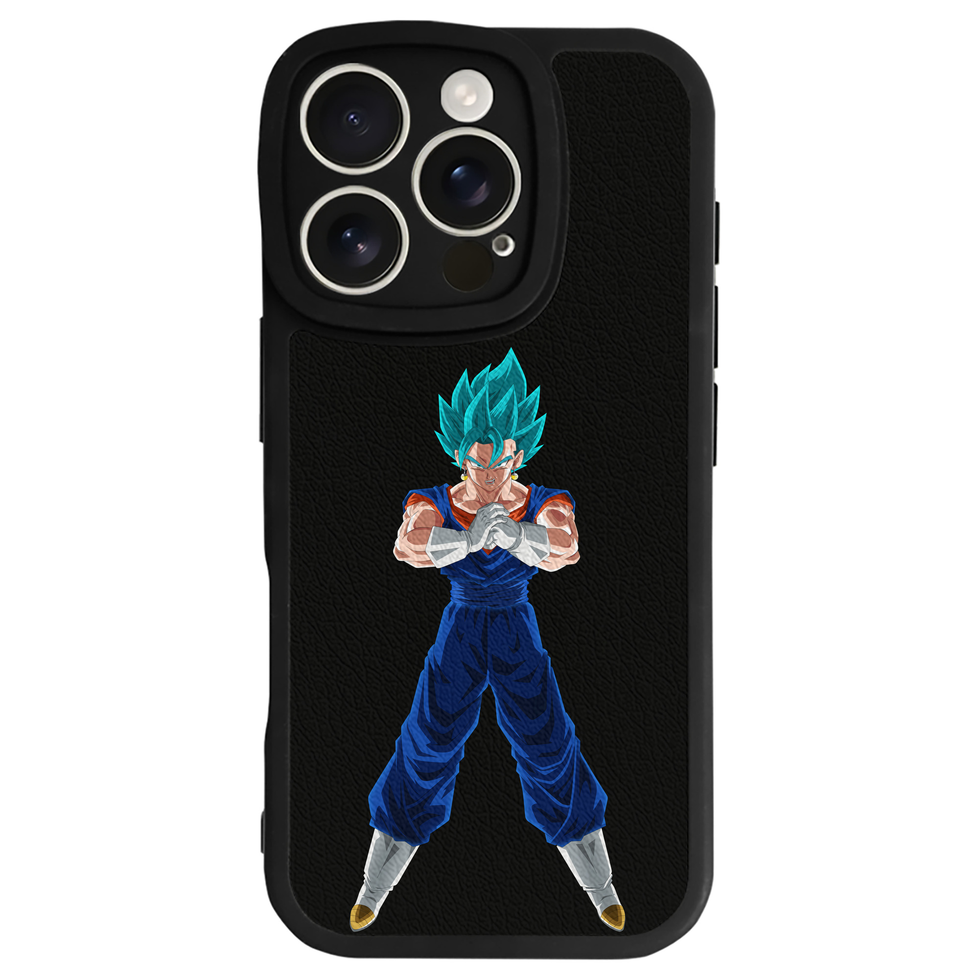 （画像用） ドラゴンボール ベジット DRAGON BALL Vegetto 【iPhone 16シリーズ対応】シリコンスマホケース（レザー調） 材質：シリコン